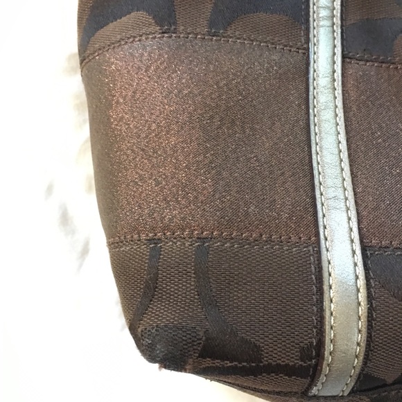 Brown coach purse - Picture 4 of 5